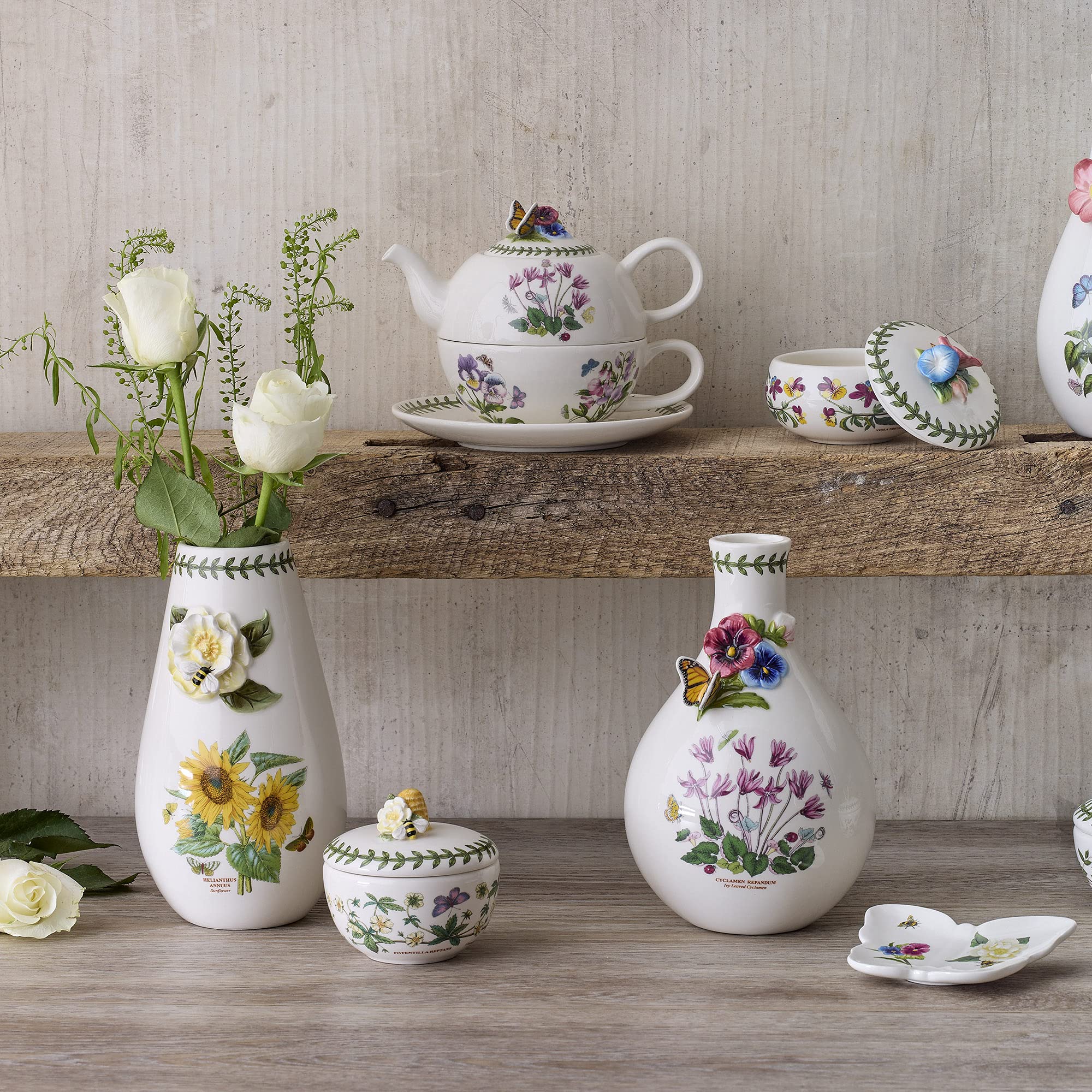 Amazon.com: Portmeirion Botanic Garden Bouquet Butterfly Trinket